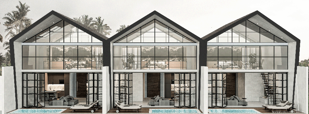 SERENE NEIGHBORHOOD 2 BEDROOM VILLA FOR SALE LEASEHOLD IN UMALAS BE-1377 